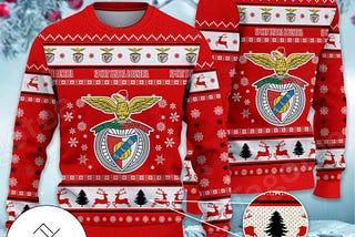 Benfica Ugly Christmas Sweater: Festive Football Flair