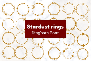 Stardust Rings Font