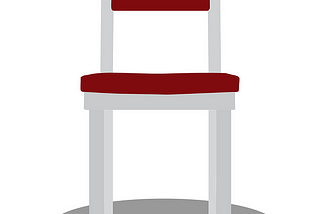 The other side of the story — told by the empty chair