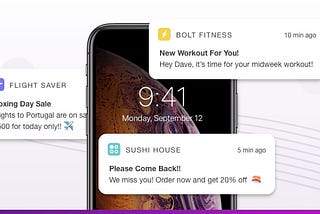 How to manage push notification from NodeJS Backend