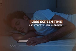 Less screen time can improve teen sleep habits — Vogue Wellness