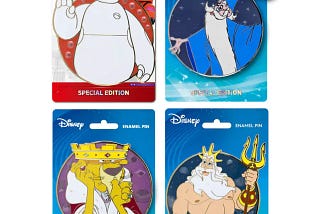 Disney Expression Series Pins at Pink a la Mode