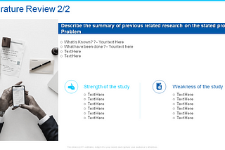 Top X Literature Review Templates for Scholars and Researchers