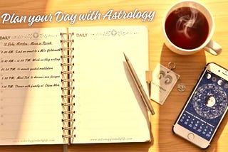 HOW TO PLAN YOUR DAY WITH ASTROLOGY (And ACTUALLY get things done)
