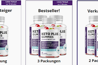 Keto Plus Gummies Ergebnisse zur Gewichtsreduktion: Vorteile der Anwendung?