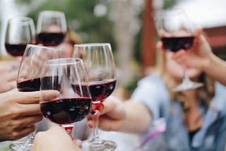 Cheers! A cheeky glass or two of red wine over Christmas could actually be good for you, says expert.
