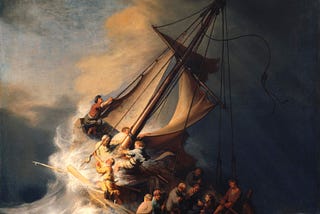 Random Things That Bother Me: Where the F*ck is The Storm on the Sea of Galilee Painting?