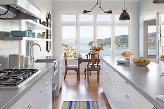 Moving Up to a Sunny Top-Floor KitchenRejiggering a hillside…