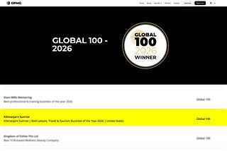 Kilimanjaro Sunrise Wins Best Leisure, Travel & Tourism Business of the Year | Kilimanjaro Sunrise…
