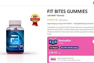Fit Bites Gummies UK (scam Alert Review) a weight loss Gummies or waste of money?