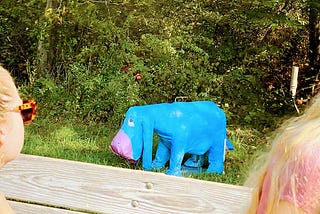 Eeyore from the Hayride