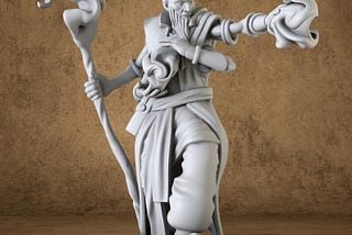Miniature | Oriental Army Mage