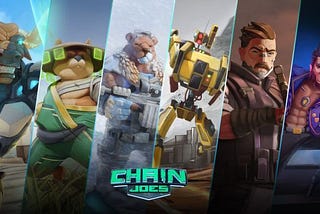 Chain Joes is a novel game utilizing cryptographic forms of money