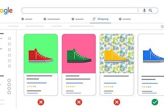 10 rules to follow for your google shopping images