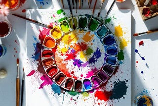 The colour wheel