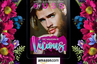Vic Vaughn is Vicious by J.A. Huss: COVER REVEAL + GIVEAWAY