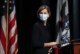 Iowa Gov. Kim Reynolds issues mask mandate after disparaging it as ‘feel good’ measure