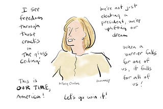 Live Drawing The DNC, Day One