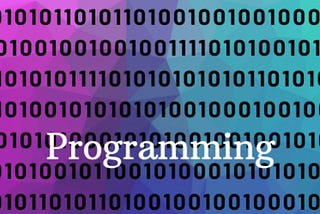 Image with the word “Programming” on it