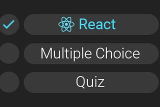 Create a quiz with React