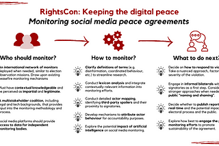 Keeping the digital peace: Insights from RightsCon 2023