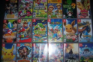 Original Game Cases and Boxes