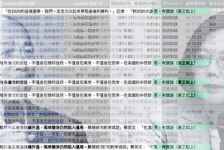 使用 google sheet, google form, youtube 製作協作機制 — 以總統候選人事實查核計畫為例