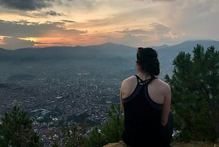 The Mountains Outside of Medellin