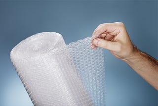 Bubble Wrap Was Supposed to be Wallpaper