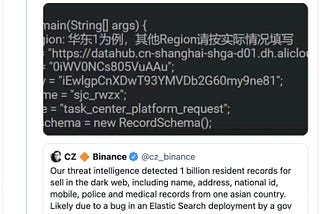 1 Billion Records Exposed in Chinese Data Leak