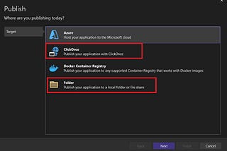 Creating Executables with ClickOnce in Visual Studio