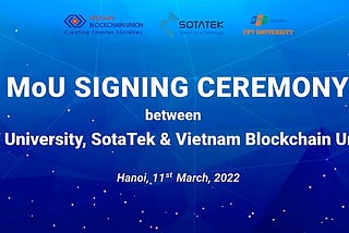 The Journey To Make Vietnam A Blockchain Hub Is Starting Here!