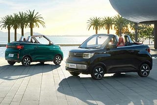 Новый Wuling Mini EV Convertible: самый маленький кабриолет