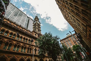 A photo of Sydney CBD.