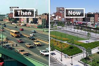 Comparison of how urban planning is designed to improve mood.