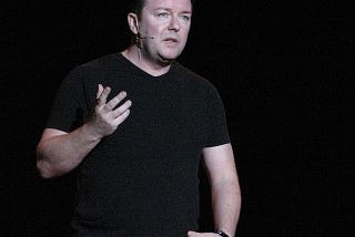 Ricky Gervais Is Being Offensive, But Not in His Usual Way