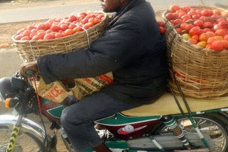 usual last mile agro delivery in africa