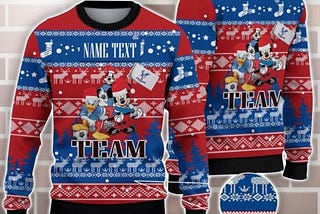 Crystal Palace FC Disney Team Customized Ugly Christmas Sweater Jumper