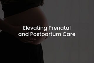 Enhancing Telehealth: Elevating Prenatal and Postpartum Care