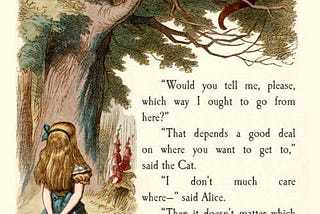 The Alice in Wonderland guide to career planning