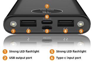 900000MAH Portable Power Bank LCD LED 2 USB Battery Charger For Mobile Phone