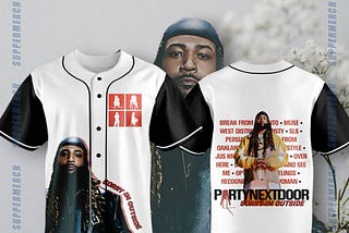 Rep Your Partynextdoor Vibe: Tour Baseball Jersey