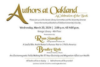 Authors at Oakland: A Celebration of the Book
