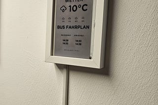 Crafting Tranquility: DIY E-Ink Dashboard with Homeassistant and ESP32