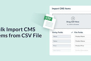 Move Data To BotStar CMS Using A CSV File