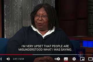 ABC shouldn’t have suspended Whoopi Goldberg