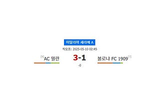 축구분석|세리에 A 승부 예측: AC 밀란 vs 볼로냐, 뜨거운 5월의 격돌!