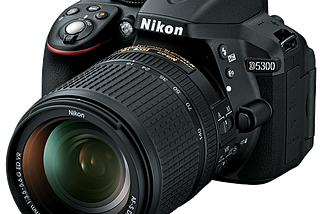 Nikon D5300 Best cheap DSLR for webcam