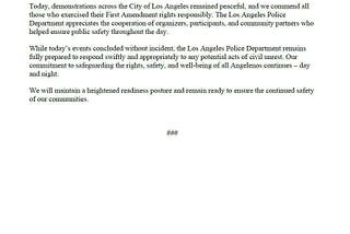 Los Angeles and the National Guard