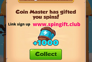 1k free spins coin master 3 link today show